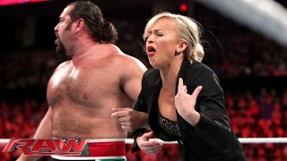 Rusev offers gifts to Summer Rae: Raw, July 27, 2015