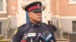 Police provide an update after student stabbed near Toronto high school