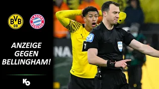 Strafanzeige gegen Bellingham! Wegen "Skandal-Aussagen" über Zwayer! | Dortmund - Bayern 2:3