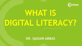 What is Digital Literacy?