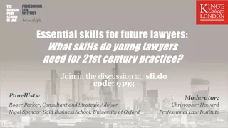 Future of Legal Practice: Essential Skills for future lawyers