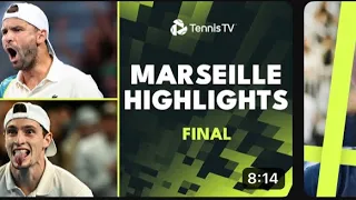 Ugo Humbert vs Grigor Dimitrov For The Title!🏆 Marseille 2024 Final Highlights