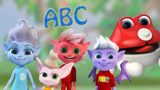 Trolls ABC Song | Animated Adventure for Kids 💥  2017 Baby Songs