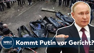 LEICHEN IN BUTSCHA: "Es wird hier gezielt die Zivilbevölkerung in der Ukraine angegriffen"