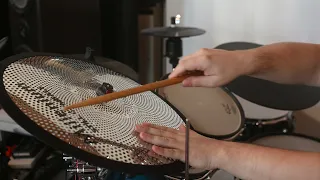 DIY CYMBALS vs Roland CY18DR