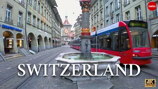 🏰🏛️🇨🇭 Bern Switzerland 4K HDR: The Capital of Switzerland | A UNESCO World Heritage Site | #swiss