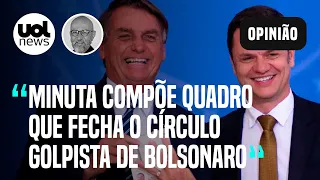 TSE deve manter minuta em ação contra Bolsonaro; Josias: 'Compõe quadro que fecha círculo golpista'