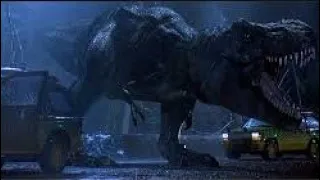 Jurassic Park (1993): T-Rex Attack Scene Full HD [RE-SOUND]