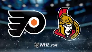 Pageau helps propel Senators past Flyers, 5-4