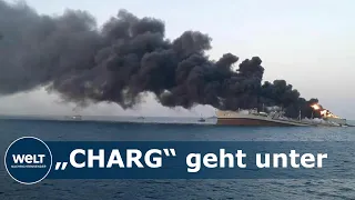 SCHIFF GESUNKEN: Größtes Schiff der iranischen Marine im Golf von Oman untergegangen I WELT News