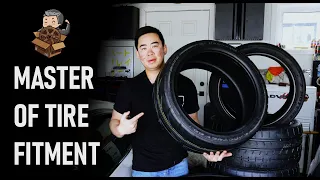 Master of Tire Fitment - Secret to having PERFECT Tire fitment and the most common mistake.