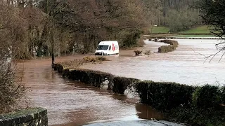 Severe flooding hits south Wales