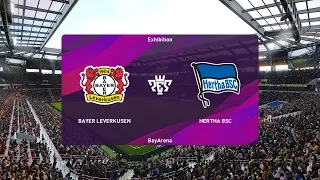 PES 2020 | Bayer Leverkusen vs Hertha Berlin - Germany Bundesliga | 18 December 2019 | Full Gameplay