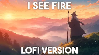 I See Fire from The Hobbit, but it's a chill lofi beat (1 hour) | LOTR lofi