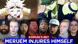 Meruem rips his Arm off | HxH Ep 105 Reaction Highlights