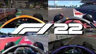 F1 22: Every Track and Car onboard