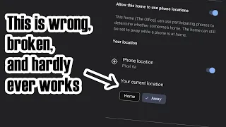 Google Location Services are fundamentally broken and have been for years