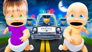 Baby & Girlfriend Escape 1000 COPS...