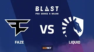 [RU] FaZe vs Liquid | Nuke | BLAST Pro Series Miami 2019