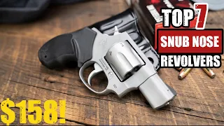 TOP 7 Best Snub Nose Revolvers For CCW (2022)