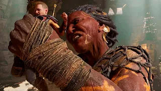 Giant Gryla Boss Fight | QTE Fails | God Of War Ragnarok PS5