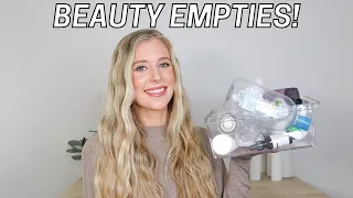Beauty Empties 2021 | Skincare, Haircare, Bodycare & Makeup Products I've Used Up- Beauty Trash!