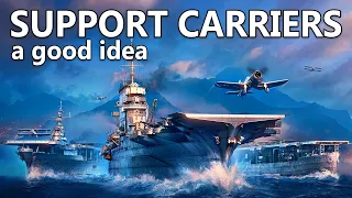 Support Carriers Could Make World of Warships Better