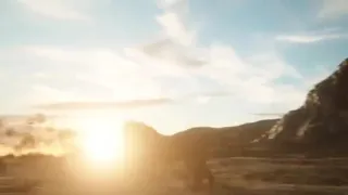 Simba running through the desert (2019)- How the scene should really be