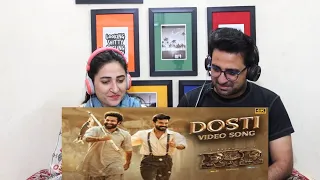 Pak Reacts to Dosti (Full Video) RRR - Amit Trivedi, MM Kreem | NTR, Ram Charan, Ajay Devgn, Alia