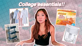 COLLEGE + DORM ROOM ESSENTIALS 2020!! 📚🛏️