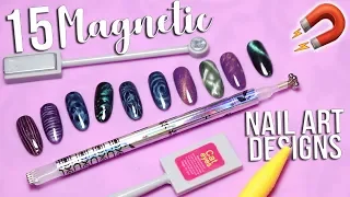 15 Magnetic Nail Art Designs