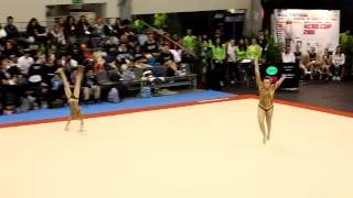 Acrobatic Gymnastics MIAC 2011 - POR ACM W2 AG Dynamic