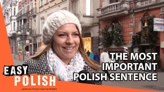 Easy Polish 1 - The most important Polish sentence