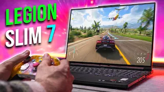 A LAPTOP to REPLACE your DESKTOP? - Lenovo Legion Slim 7 (AMD)