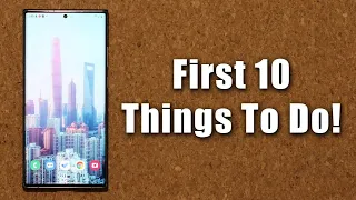 Samsung GALAXY S23 ULTRA - First 10 Things To Do!