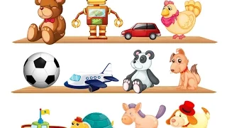 Мои игрушки. Учим название игрушек на английском языке. My #toys.