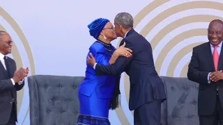 Barack Obama delivers Mandela Lecture