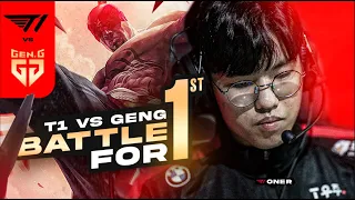 T1 VS GENG - BATTLE FOR FIRST - CAEDREL COSTREAM