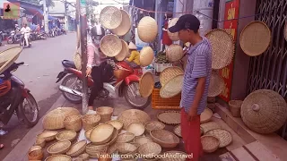 Asian Food Market - Traditional Vietnamese Food Market, Cho Hoc Mon Saigon Vietnam