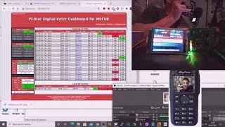 MMDVM Jumbo Hotspot dual hat part 2 add Enable Nextion Screen