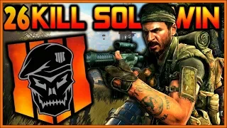 COD Black Ops 4 Blackout - 26 Kill Solo Win WORLD RECORD