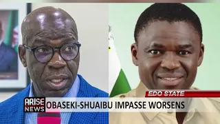 Edo State: Obaseki-Shuaibu Impasse Worsens - Timothy Osadalor | Dr. Timothy Washington Osifo