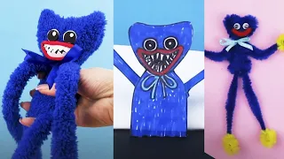 Making LOTS Huggy Wuggy - POPPY PLAYTIME! Huggy Wuggy In Real Life | Craft For Horror Games Fans!