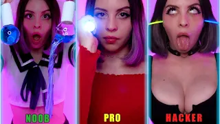 NOOB vs PRO vs HACKER ASMR | АСМР