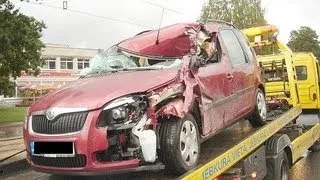 [18+] Подборка аварий на видеорегистратор 13 - Car Crash compilation 13