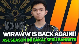 WIRAWW IS BACK AGAIN!! ARCHANGEL VS ADT MATCH 1 ASL PREHEAT |  NAH GINI DONG PEMANASANYA SERIUS