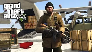 GTA 5 Zombie Apocalypse Mod #14 - RAIDING  SUPPLY DROPS!! (GTA 5 Mods)