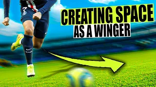 How can WINGERS create SPACE in soccer!