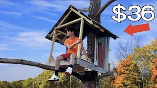 Building a Treehouse for less than 36$
