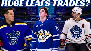 Huge Leafs Trade Rumours - Binnington? Jones? Marner to Preds? Canucks Rumours & Oilers Advance